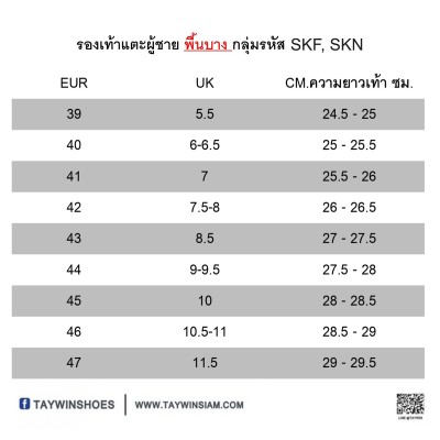 รองเท้าแตะพื้นบาง SKN-02 หนังนิ่มกรม-ขาว-แดง-เทา