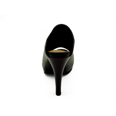 Women Sandals High Heel HSC-64 Black Nappa
