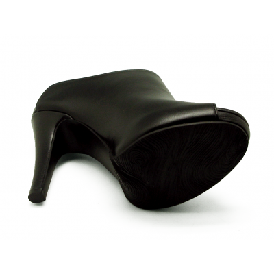 Women Sandals High Heel HSC-64 Black Nappa