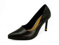 Women Courts High Heel HSC-89 Black Nappa