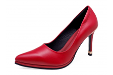 Women Courts High Heel HSC-89 Red Nappa