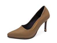Women Courts High Heel HSC-89 Beige Nappa
