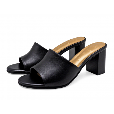 Women Sandals HSC-95 Black Sheep Leather