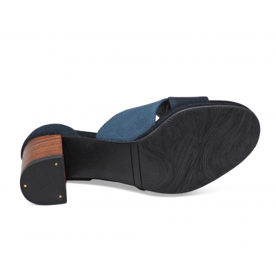 รองเท้าแตะ HSC-97 หนังกลับเทา-กลับกรม