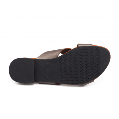 Women Sandals LS-10 Brown Nappa