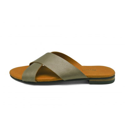 Women Sandals LS-10 Brown Nappa