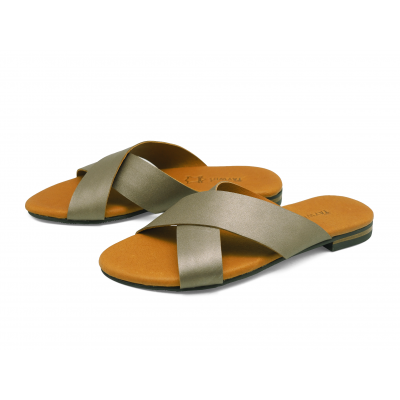 Women Sandals LS-10 Brown Nappa