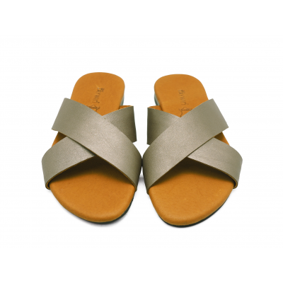 Women Sandals LS-10 Brown Nappa