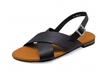 Women Sandals LS-20 Black Sheep Leather