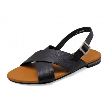 Women Sandals LS-20 Black Sheep Leather