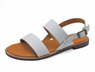 รองเท้าแตะ LS-21 หนังนิ่มขาว