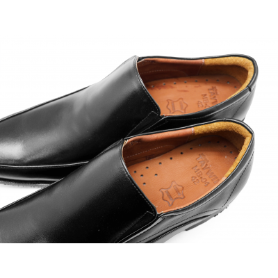 Men Loafers MB-04 Black Nappa