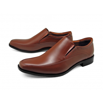 Men Loafers MB-04 Light Brown Nappa