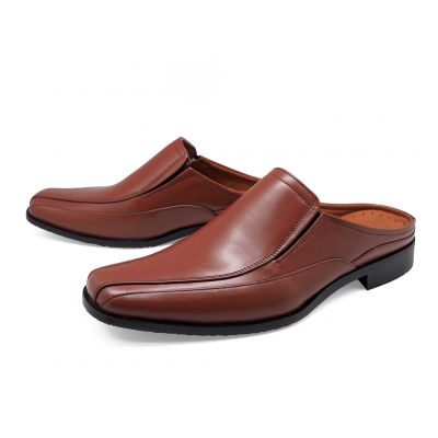 SALE 50% Men Loafers MB-06 Brown Nappa