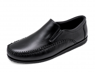 MEN LOAFERS MV-15 Black Nappa