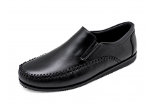 MEN LOAFERS MV-15 Black Nappa