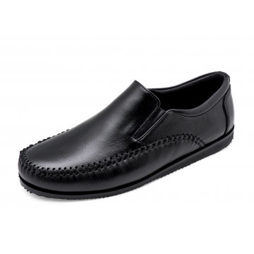 MEN LOAFERS MV-15 Black Nappa