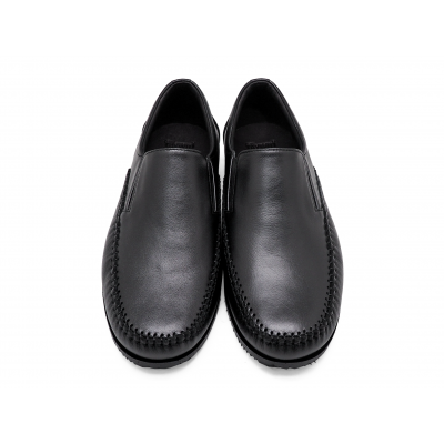 MEN LOAFERS MV-15 Black Nappa