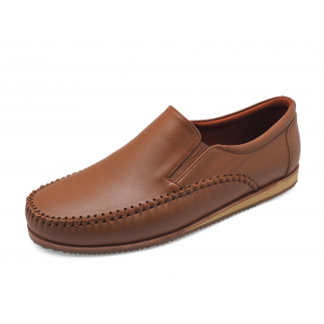 MEN LOAFERS MV-15 Tan Nappa