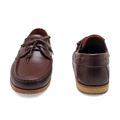 รองเท้าคัทชู MV-16 หนังนิ่มตาล