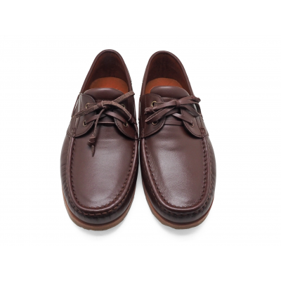 รองเท้าคัทชู MV-16 หนังนิ่มตาล