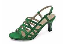 Women Sandals SC-69 Green Nappa