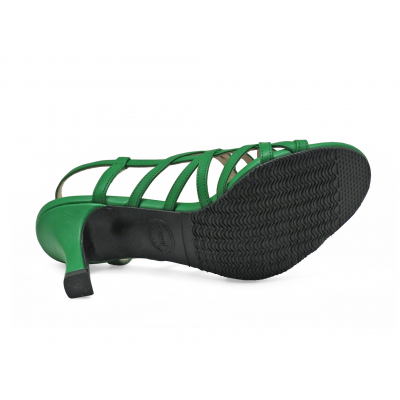 Women Sandals SC-69 Green Nappa