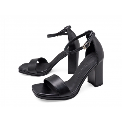 Women Courts High Heel SC-83 Black Nappa