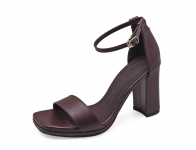 Women Courts High Heel SC-83 Brown Nappa