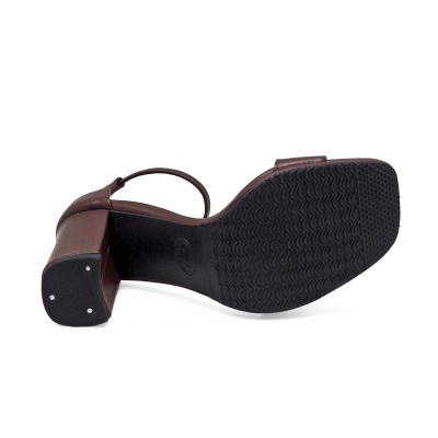 Women Courts High Heel SC-83 Brown Nappa