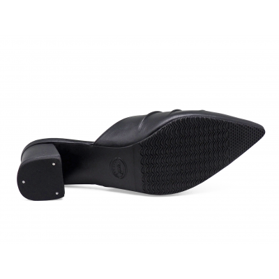 Women Sandals SC-86 Black Nappa
