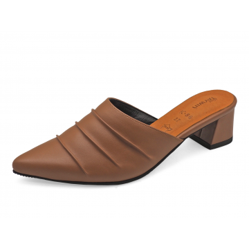 Women Sandals SC-86 Tan Nappa