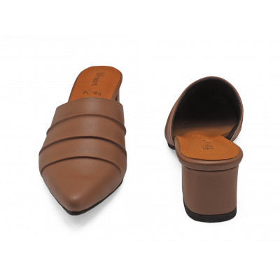 Women Sandals SC-86 Tan Nappa