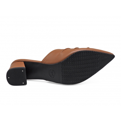 Women Sandals SC-86 Tan Nappa