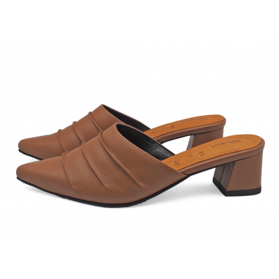 Women Sandals SC-86 Tan Nappa