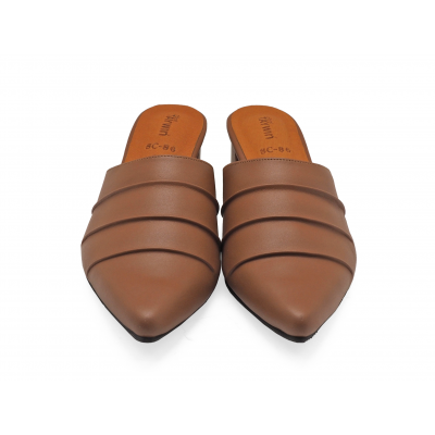 Women Sandals SC-86 Tan Nappa