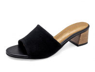 Women Sandals SC-88 Black Suede