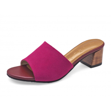 Women Sandals SC-88 Hot Pink Suede