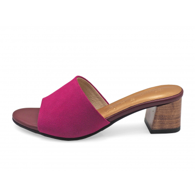 Women Sandals SC-88 Hot Pink Suede