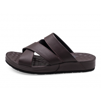 รองเท้าแตะ SKC-17 หนังปั่นนิ่มตาล