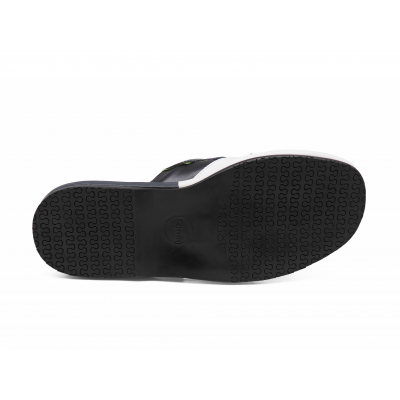 Men Sandals SKF-36 White&Navy Nappa-Grey&Green Suede