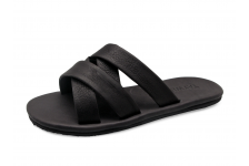 Men Sandals SKT-46 Dark Brown Chamois Leather