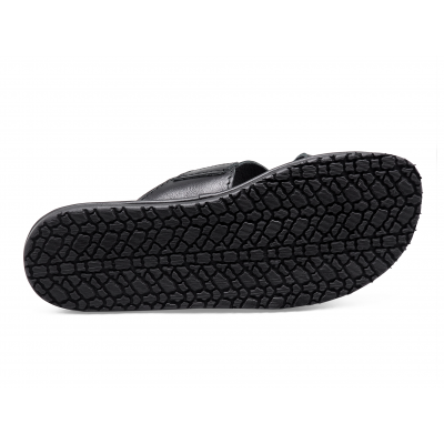 Men Sandals SKT-71 Black CCO Leather