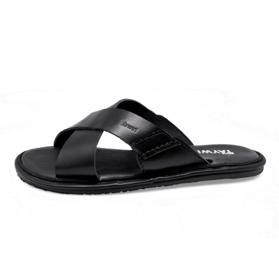 Men Sandals SKT-71 Black CCO Leather