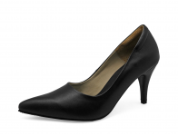 Women Courts High Heel SM-14 Black  Nappa