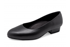 รองเท้าคัทชู SV-04 หนังนิ่มดำ