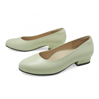 รองเท้าคัทชู SV-04 หนังนิ่มครีมอ่อน