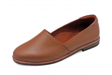 Women Courts Flat SY-03 Tan Nappa