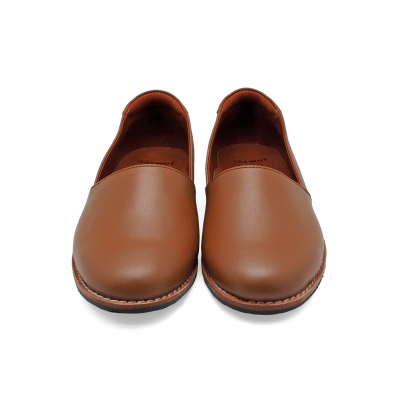 Women Courts Flat SY-03 Tan Nappa