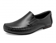 Women Courts Flat SY-07 Black Nappa